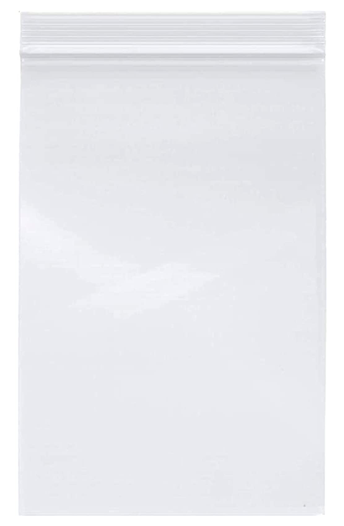 888 Display USA - 200 bolsas de plástico transparente con cierre de cremallera resellable de 6 x 9 pulgadas, 2 mil