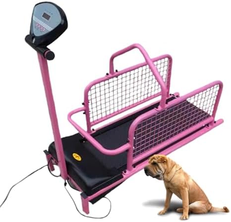Dog Treadmill for Indoor Exercise – LCD Display Pet Training Equipment for Weight Loss, Fitness & Health, Perfect for Small to Medium Breeds