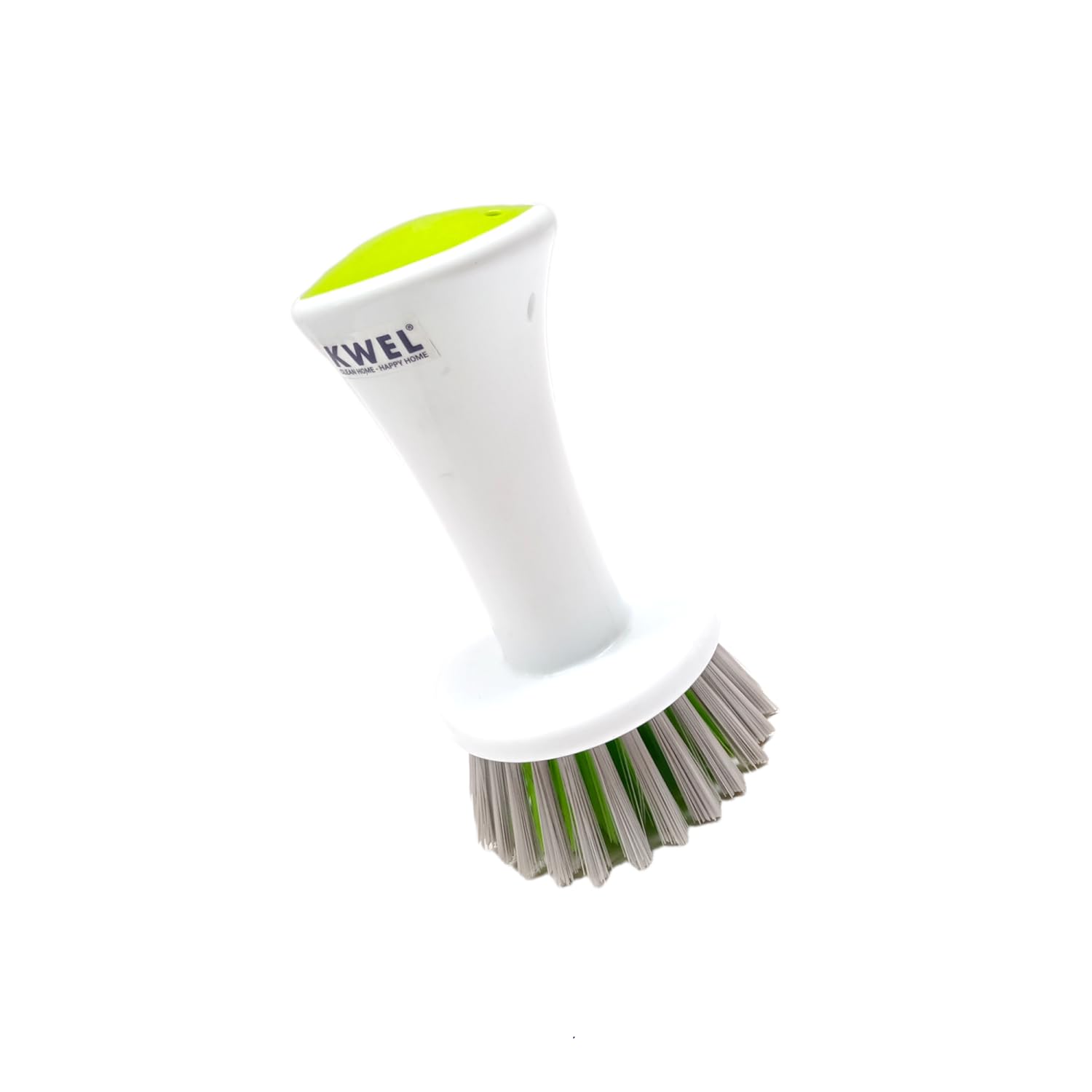 KWEL Multipurpose Wash Basin Cleaning Brush | Plastic Handy Scrub Brush with Medium Bristles for Sink, Kitchen, Bathroom, Tiles & Household Cleaning | Multicolor | Pack of 2 2