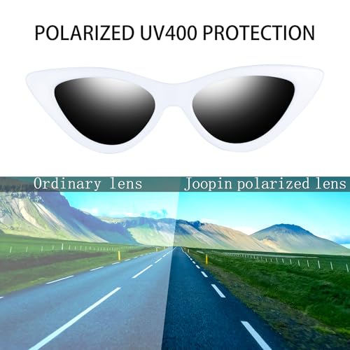 Joopin Polarized Cat Eye Sunglasses for Women, Retro Narrow Pointy Cateye Womens Sun Glasses2