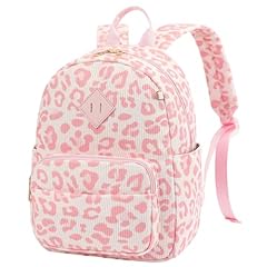 Corduroy-leopard Pink