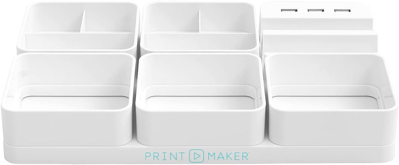 We R Memory Keepers Printmaker USB Modular Storage-White