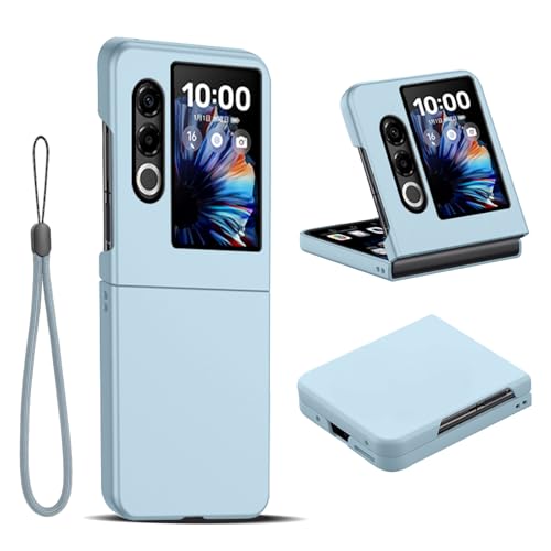 For Nubia Flip 2 �p �P�[�X �J�o�[ �Ή� YAJOJO ���^ �y�� �ϏՌ� �����h�~ ����~�� �����Y�ی� ���h�~ Nubia Flip 2 �Ή� �g�уP�[�X (�u���[)