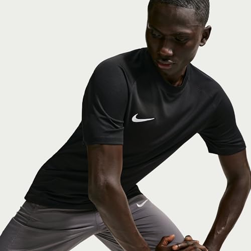 Nike Herren Dri-Fit Park VIII S T-Shirt, Black/White, S