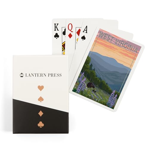 Lantern Press West Virginia Baraja Póker 52 cartas