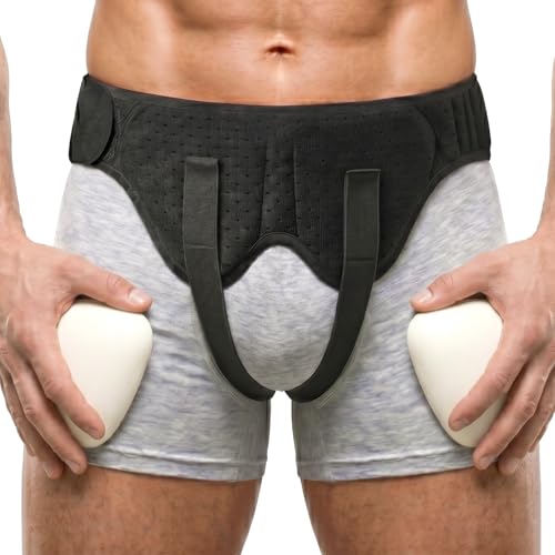 BLITZU Hernia Belt for Bilateral, Double or Single Inguinal, Groin
