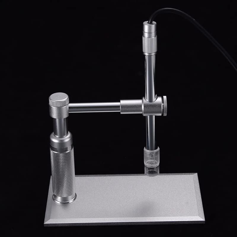 Microscopio digital USB 2MP con aumento 500x y luz ajustable de 8 LED 5