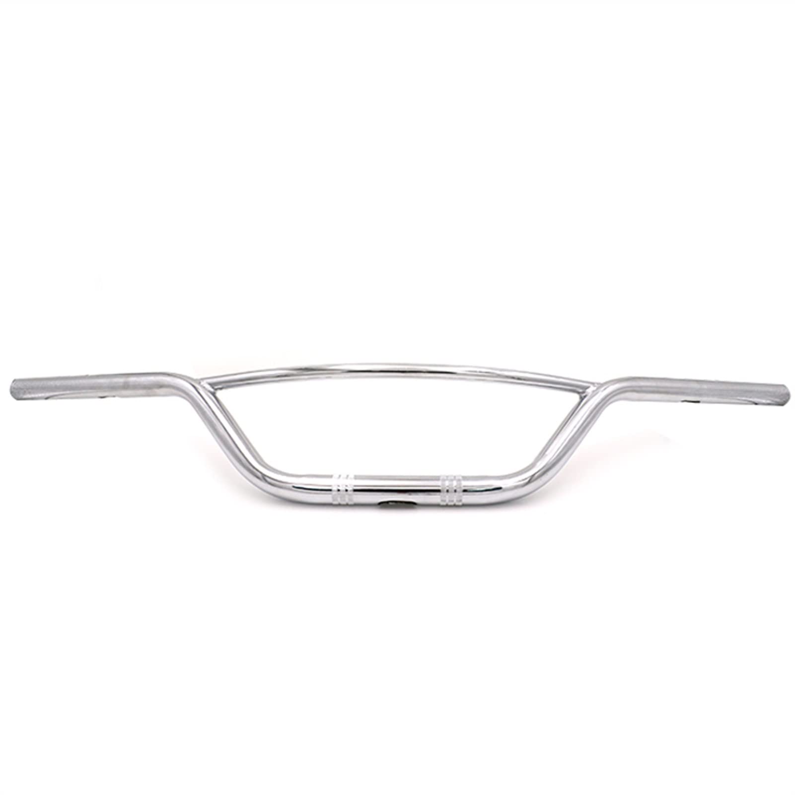 Motorcycle Handlebars，Pro Taper Handlebars Motorcycle 22mm 25mm Steering Wheel Handlebar Retro Motorbike Handle Bars For XL883 XL1200 X 48 Dyna Softail Chopper Cafe Racer(25mm Chrome)