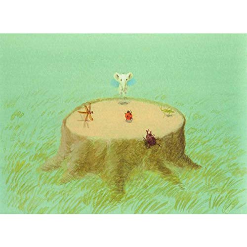 Amazon.co.jp: 絵画 版画 葉祥明（ ようしょうめい ）・はちぞうの森の