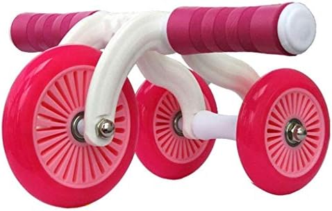 XYZMDJ Rueda abdominal entrenamiento de la base, de 3 rondas del músculo abdominal Roller de ejercicios for muscular abdominal Talla aptitud ejercitador de Home Fitness