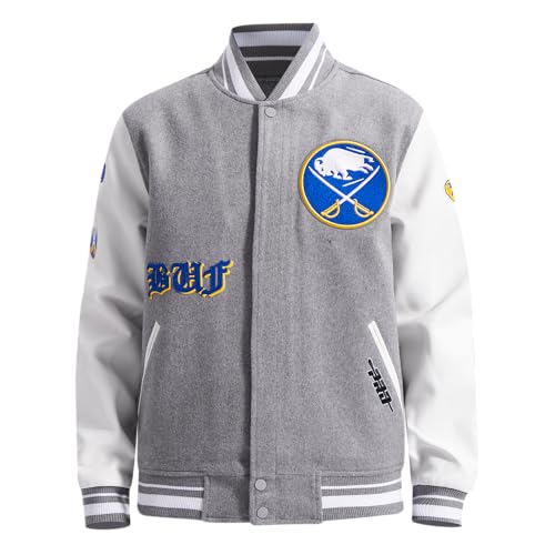 Image of Pro Standard Mens NHL Old English Varsity Jacket