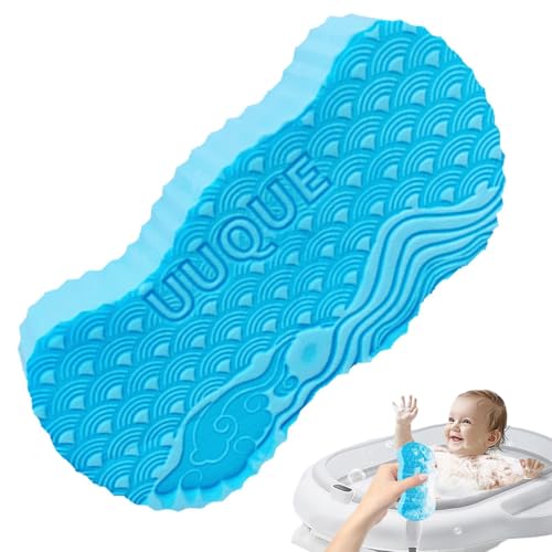 Esponja para baby shower, esponja de lavado para niños - Esponjas de baño para bebés de doble cara - Espuma para bañera, cepillo de baby shower para niños, esponja de baño