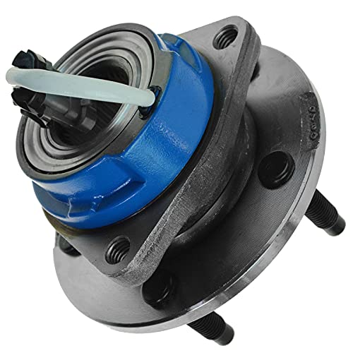Image of TRQ 2 Piece Front Rear Wheel Bearing & Hub Assembly Set Compatible with 2002 Buick Rendezvous 2005 Terraza Chevrolet Uplander Venture 2002-2004 Oldsmobile Silhouette 2001-2005 Pontiac Aztek Montana S