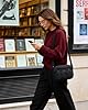 BAGSMART Cross Body Purse, Mini Crossbody Bags for Women Travel Purse, Puffy Shoulder Handbag Wallet with RFID Blocking Slots, Black-small #1