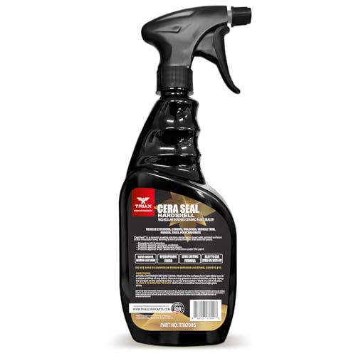 Image of TRIAX Nano Ceramic Paint Sealer & Protector - Hardshell Cera Seal Nano and Protector - Deep Reflective Shine - 100% Hydrophobic - UV Shield - Scratch Resistant (Pack of 2-23 Ounce)