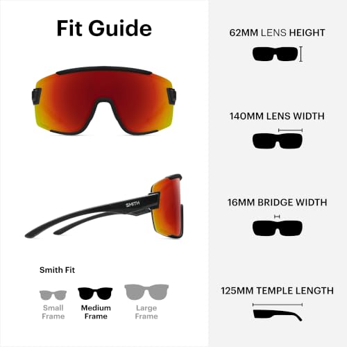 Image of SMITH Wildcat Sunglasses with ChromaPop Shield Lens