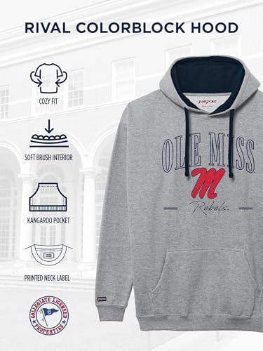Image of JanSport NCAA unisex-adult Rival Colorblock Hood