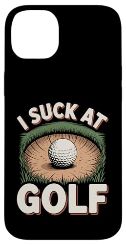 I Suck At Golf Joke ʔSt s Ȓj St X}zP[X iPhone 14 Plus p