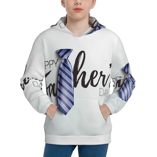 Happy Mother's Day Kid Hoodies Boys Sweatshirts Girls Pullover with Pocket