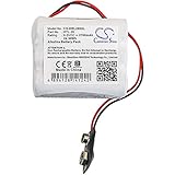 CS-DRL260SL Batería 2700mAh Compatible con [Vingcard] 12, 1200 sustituye DL-26, EBDL-26, HTL-26