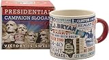 The Unemployed Philosophers Guild Presidential Slogan Coffee Mug - From 'Tippecanoe and Tyler Too' to 'Yes We Can' - Comes in a Fun Gift Box,14 oz