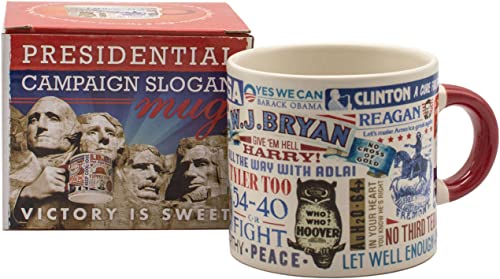 The Unemployed Philosophers Guild Presidential Slogan Coffee Mug - From 'Tippecanoe and Tyler Too'...