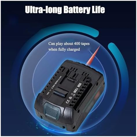 Machine de cerclage électrique portable avec batterie de 2000 mAh, lot de 400 pièces pour un emballage sécurisé PP/PET dans la logistique et l'expédition