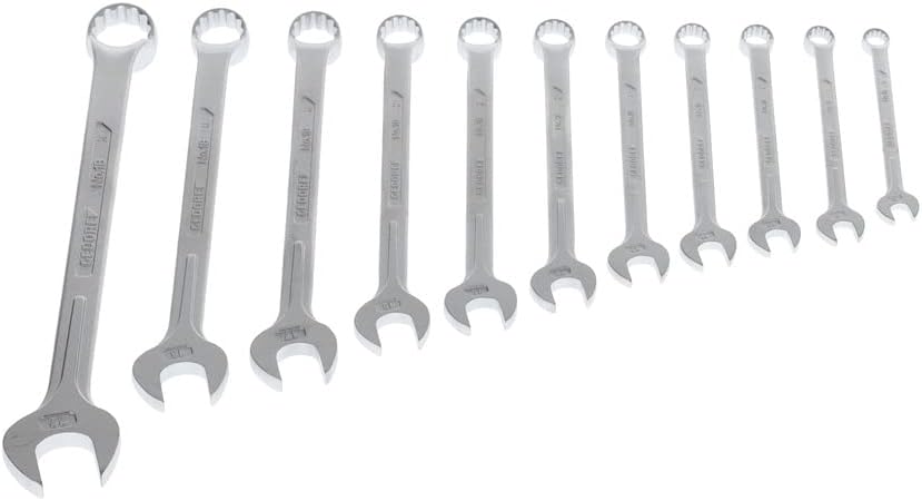 Gedore 6012250 1 B-011 Combination Wrench Set 11 pcs 8-22 mm