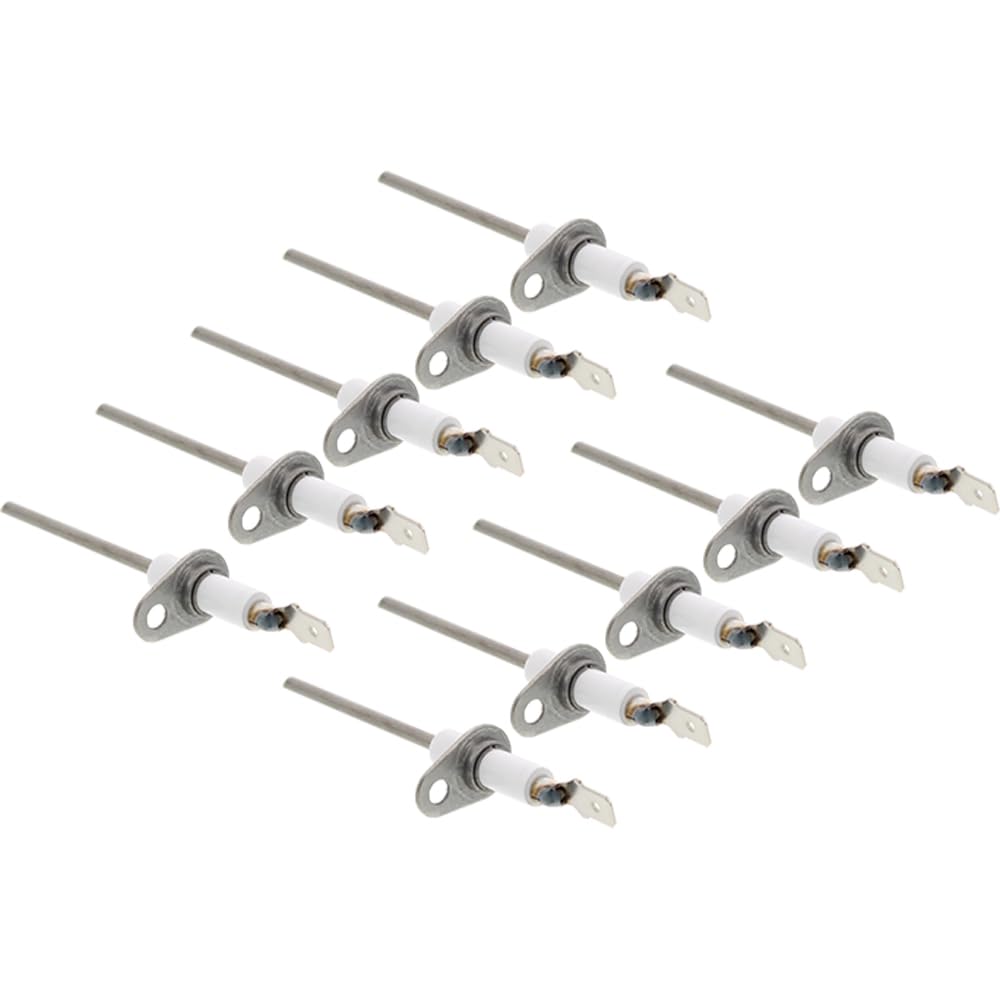 (10 Pack) 025-37499-000 - ClimaTek Upgraded Furnace Flame Sensor Replaces Luxaire