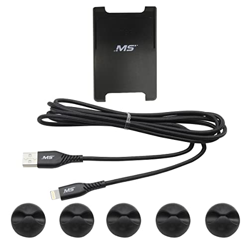 Cable Lightning a USB Mobile Spec MBSV02103 de 1,8 metros color negro