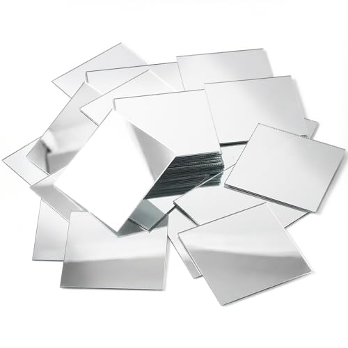 2 Inch Adhesive Mirror Tiles 30 Pcs