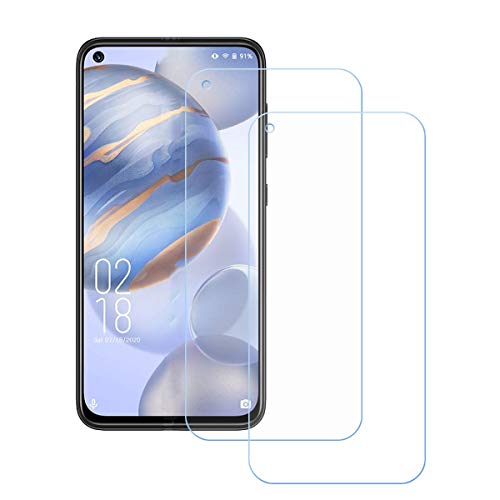 FZZ�����K���XOukitel C21 Pro�p�A[2��]��ʕی�t�B���������K���X�E���g��HD�N���A�K���X�X�N���[���v���e�N�^�[�X�N���[���v���e�N�^�[Oukitel C21 Pro (6.4")�p