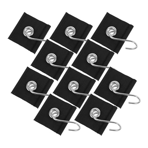 FESTFENDS RV�I�[�j���O���C�g�p�t�b�N 10�Z�b�g ���F �X�e�����X�� ���ȒP���t�� �L�����o���p���O�I�[�j���O�t�b�N �p�C�s���O���[���Ή� 5/6mm-7/8mm �L�����v�e���g�≮�O�����ɍœK