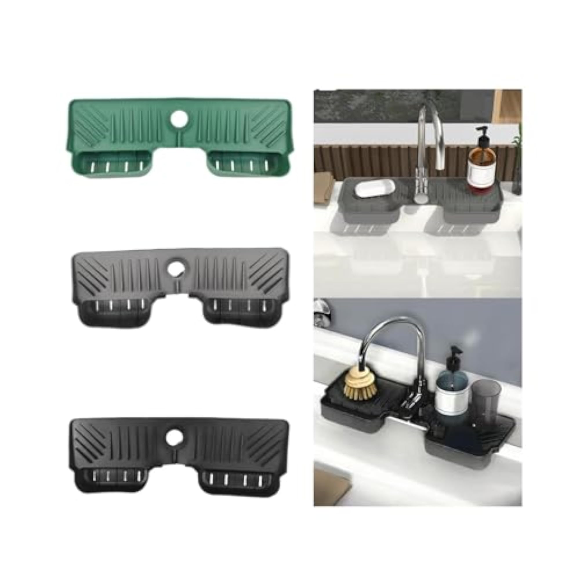 Multipurpose Sink Faucet Mat for Kitchen