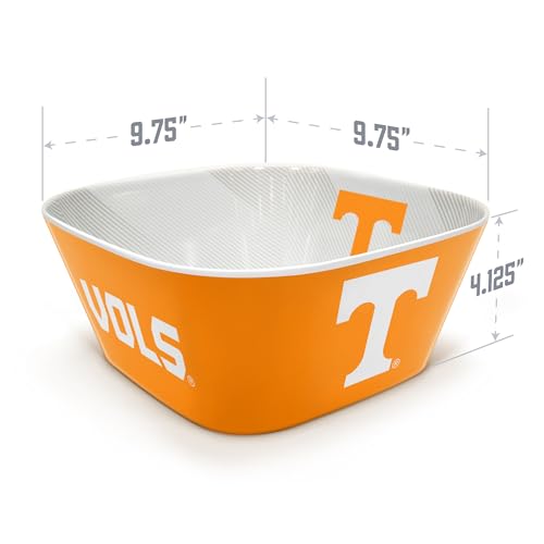 Image of YouTheFan NCAA Tennessee Volunteers Large Party Bowl