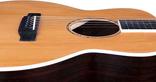 Stretton Payne Signature Series GSS-36M Mini guitare acoustique de voyage 91,4 cm avec cordes en acier, dessus en cèdre… - Les Beatles, Paul McCartney, John Lennon, RIngo Starr, George Harrison Stretton Payne Signature Series GSS-36M Mini guitare acoustique de voyage 91,4 cm avec cordes en acier, dessus en cèdre… – Image 7