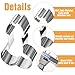 8 Pcs Penis Cookie Cutters Set, Funny Cookie Baking Mold DIY Stainless Steel Baking Molds for Biscuits, Creative Metal Molds Kitchen Supplies for Party