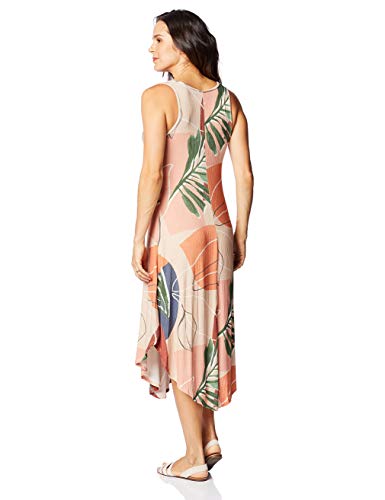 Vestido Casual Midi, Mercatto, Feminino, Marrom, P