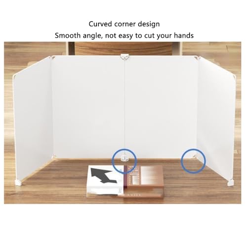 Cloison de bureau pliable contre le manque de concentration et les bruits du quotidien