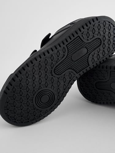 Chaussures d'école en cuir scratch garçon baskets de marche scolaire Next