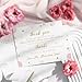 Pink and Gold Baby Shower Thank You Cards with Envelopes - Blank Notes with Prefilled Message for Girls - Personalize Cute Princess Twinkle Star Notecards - 4x6 Stationery Set, 15 Pack