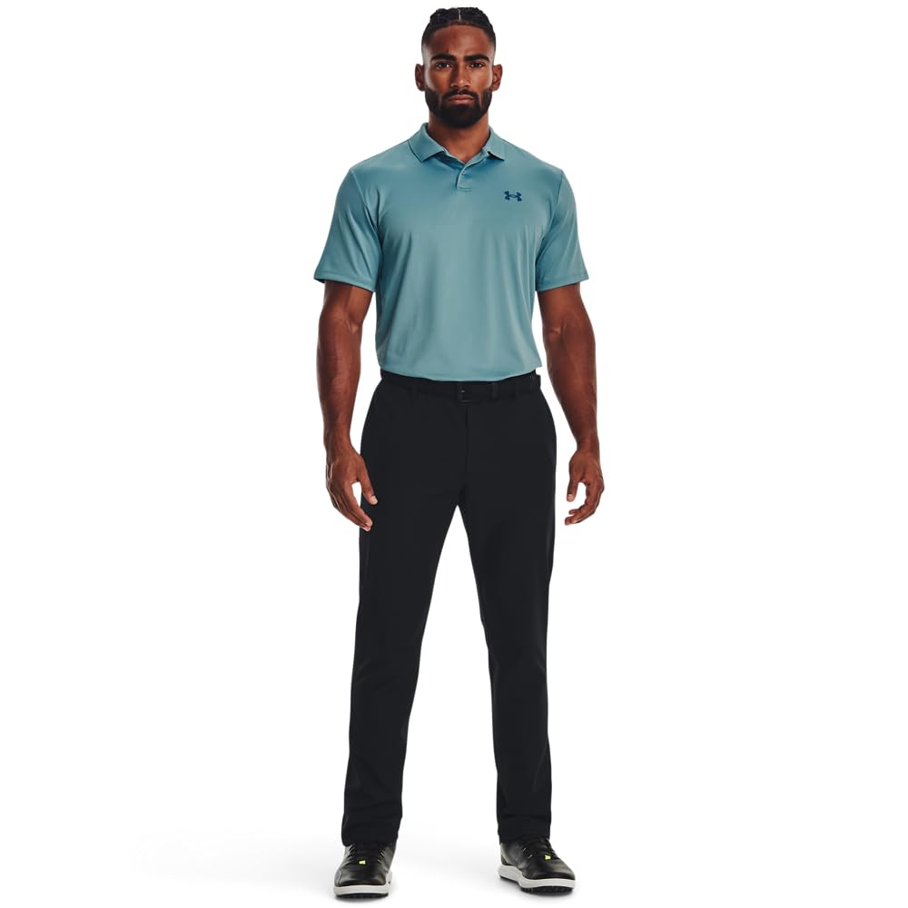 Under Armour Pantaloni da golf da uomo, (001) Nero / Nero, 34W x 32L