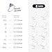 26-Pack Ring Size Adjuster for Loose Rings – 15 Sizes & 3 Styles, Invisible Ring Guards, Spacers, Resizer– Fits Men & Women, Comfortable Fit for Jewelry Adjustment
