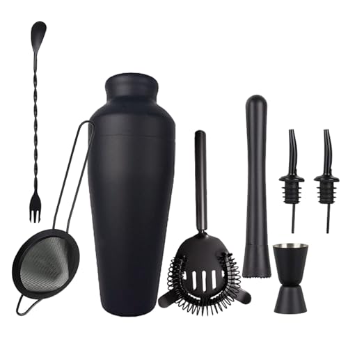 Set di shaker da cocktail per baristi, pratico strumento ergonomico antiruggine, set di shaker per la produzione di bevande al bar, per lounge liquori, feste in vino e speciali