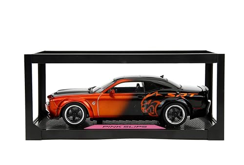 Jada 1:18 Pink Slips Dodge Challenger Redeye miniatura 3