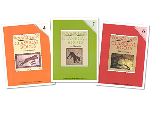 Vocabulary from Classical Roots 3 Books SET -- Book 4, 5 and 6      Paperback – January 1, 2018