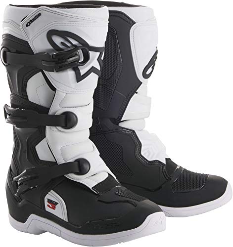 Alpinestars 2014018-12-4 Tech 3S Boots Black/White Sz 04