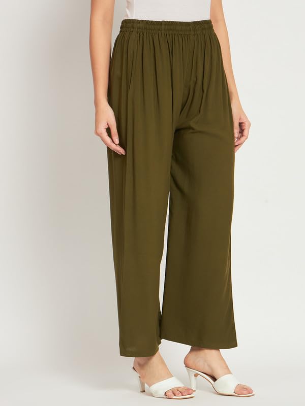 Image of Soft Colors Women Regular Fit Pocket Palazzo
