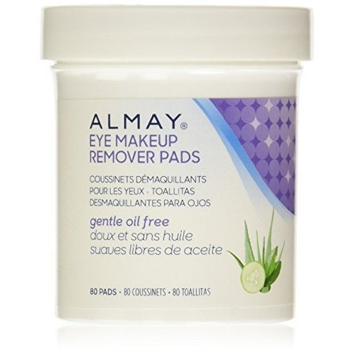 Almay Oil Free Eye Makeup Remover Pads, 80 Count by Almay Amazon.in