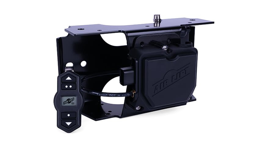Image of Air Lift 25981EZ WirelessONE On-Board Air Compressor with EZ Mount & Tank | Single Path, Effortless Control of Air Suspension Via Handheld Remote or Mobile App; Includes EZ Mount System & Tank